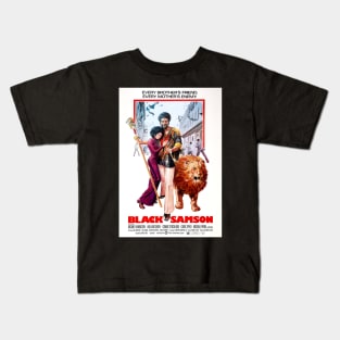 Black Sampson Kids T-Shirt